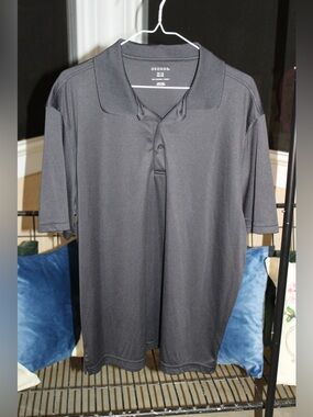 George Men’s Black Polo Shirt - Size XL